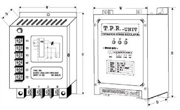 TPR-2 100~200A 이상 제품 외형도