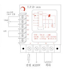 TPR-2 수동제어 결선도
